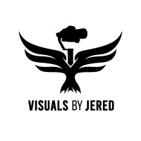 Visuals by Jered logo, Visuals by Jered contact details