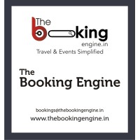 The Booking Engine logo, The Booking Engine contact details