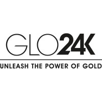 GLO24K logo, GLO24K contact details