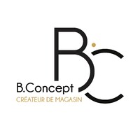 B.Concept logo, B.Concept contact details