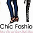 The Chic Fashionista logo, The Chic Fashionista contact details