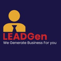 LEADGen logo, LEADGen contact details