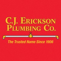 C.J. Erickson Plumbing Co. logo, C.J. Erickson Plumbing Co. contact details