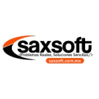 SAXSOFT logo, SAXSOFT contact details