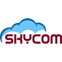 SkyCom logo, SkyCom contact details