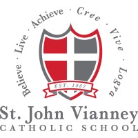 St. John Vianney logo, St. John Vianney contact details