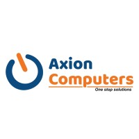 Axion Computers logo, Axion Computers contact details