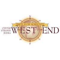 West End centar stranih jezika logo, West End centar stranih jezika contact details