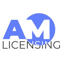 AM Licensing logo, AM Licensing contact details