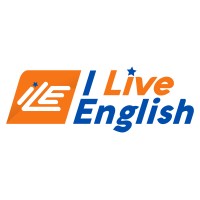 I Live English logo, I Live English contact details