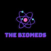 The Biomeds logo, The Biomeds contact details