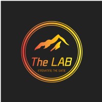 The LAB logo, The LAB contact details