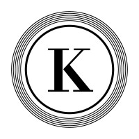 Letter K logo, Letter K contact details