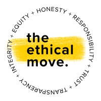 The Ethical Move logo, The Ethical Move contact details