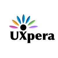 UXpera logo, UXpera contact details