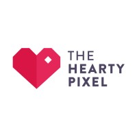 The Hearty Pixel logo, The Hearty Pixel contact details