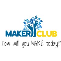 The Maker Club logo, The Maker Club contact details