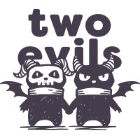 Two Evils Games logo, Two Evils Games contact details