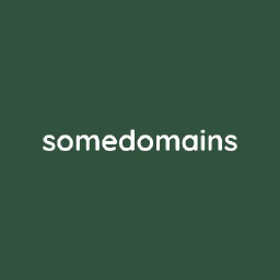 SomeDomains logo, SomeDomains contact details