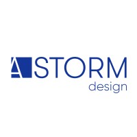 A STORM Design logo, A STORM Design contact details