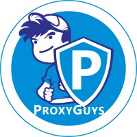 ProxyGuys logo, ProxyGuys contact details