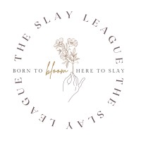 The Slay League logo, The Slay League contact details