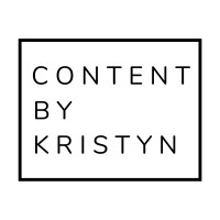 Content by Kristyn logo, Content by Kristyn contact details