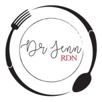 Dr. Jenn RDN logo, Dr. Jenn RDN contact details