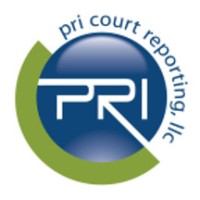 PRI Court Reporting logo, PRI Court Reporting contact details