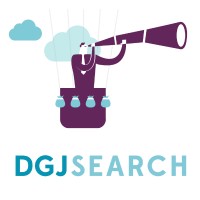 DGJ Search logo, DGJ Search contact details