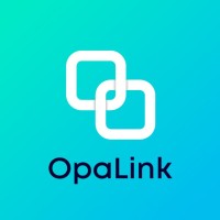 OpaLink logo, OpaLink contact details