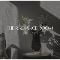 The Radiance Room logo, The Radiance Room contact details