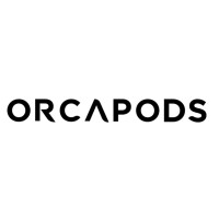 OrcaPods logo, OrcaPods contact details