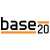 Base20 logo, Base20 contact details