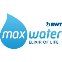 maxwater® logo, maxwater® contact details