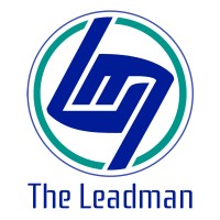 The Leadman logo, The Leadman contact details