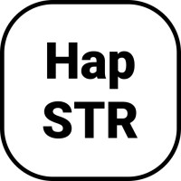 HapSTR logo, HapSTR contact details