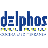 delphos cocina mediterránea logo, delphos cocina mediterránea contact details