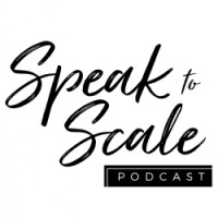 The Speak to Scale Podcast logo, The Speak to Scale Podcast contact details