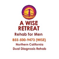 A WISE Retreat logo, A WISE Retreat contact details