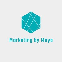 Marketing by Maya logo, Marketing by Maya contact details