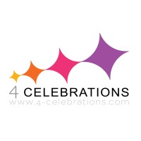 4celebrations logo, 4celebrations contact details