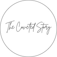 The Coveted Story logo, The Coveted Story contact details