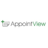 AppointView logo, AppointView contact details