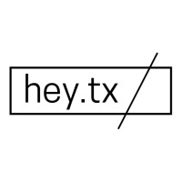 Hey tx logo, Hey tx contact details