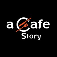 a Cafe Story logo, a Cafe Story contact details