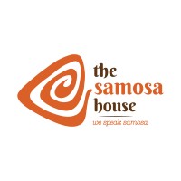 The Samosa House logo, The Samosa House contact details