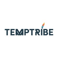 TempTribe logo, TempTribe contact details