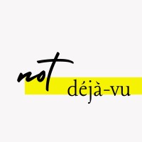 Not déjà vu logo, Not déjà vu contact details