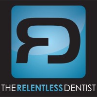 The Relentless Dentist logo, The Relentless Dentist contact details